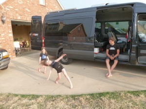 Cartwheels, back-flips and more!!! 